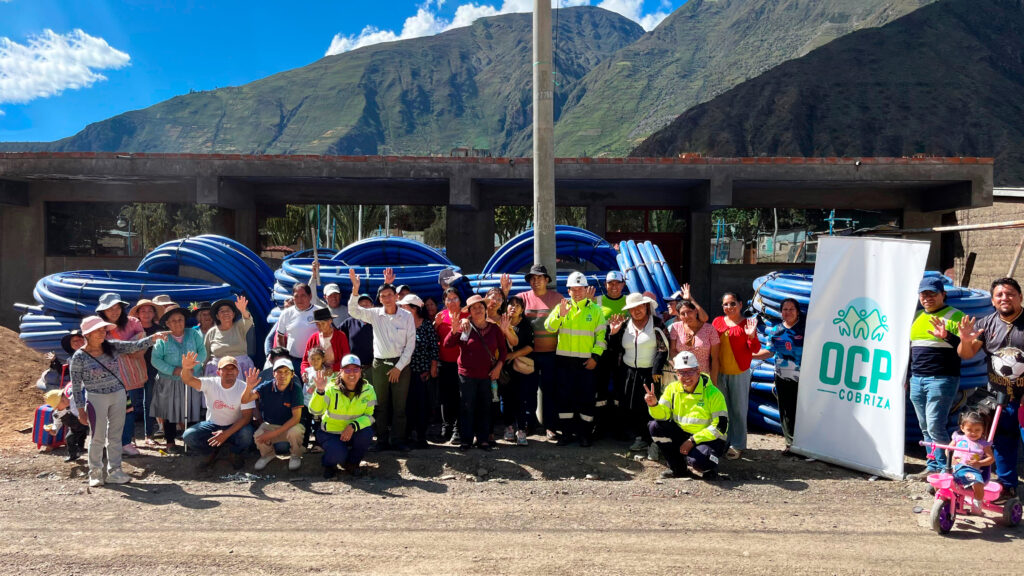 OCP | ¡Unidos por el agua potable en Pampalca! | Noticia