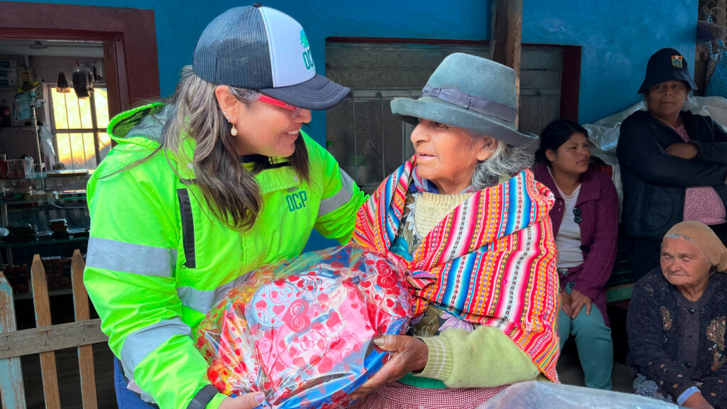 OCP | Valoramos el esfuerzo y dedicación de las madres de San Pedro de Coris | Nota de Prensa