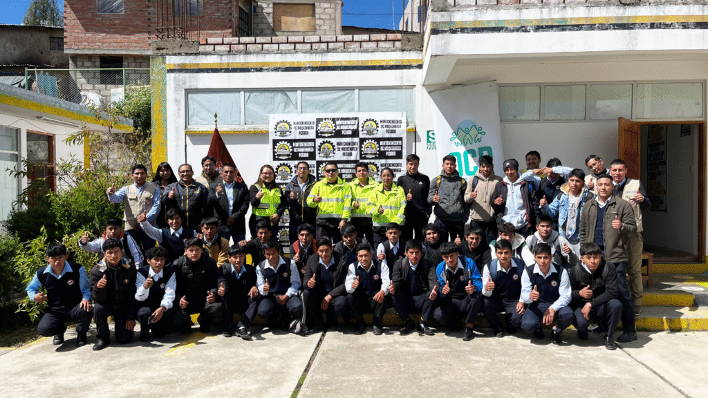 OCP | OCP fortalece la formación técnica del IESTP "San Pedro" de Coris con exitosa capacitación | Nota de Prensa