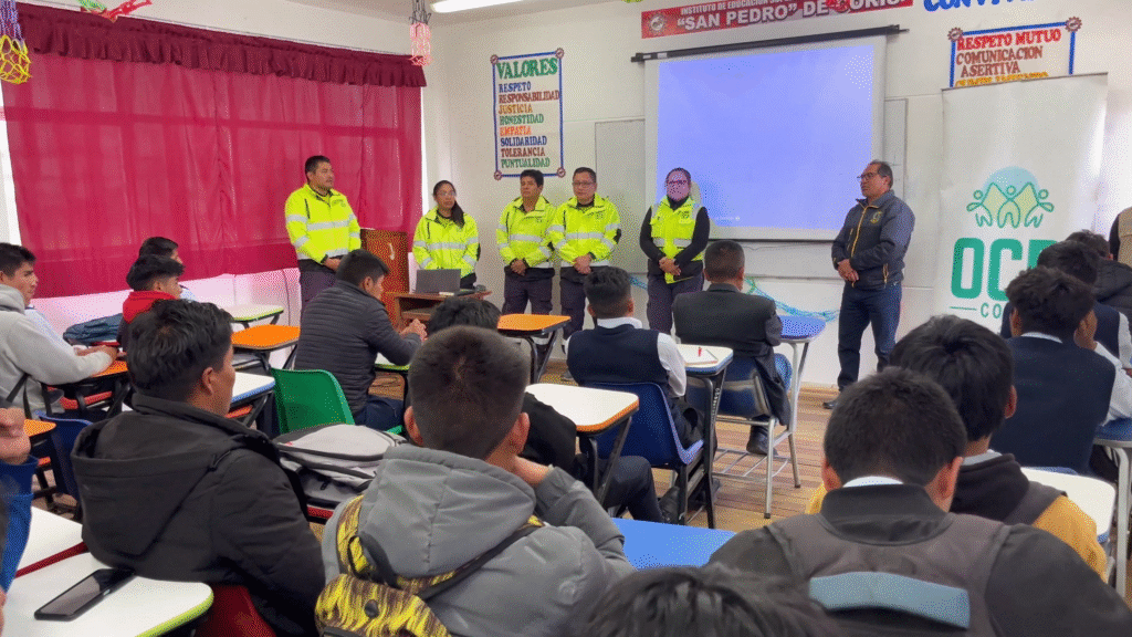 OCP | OCP fortalece la formación técnica del IESTP "San Pedro" de Coris con exitosa capacitación | Nota de Prensa