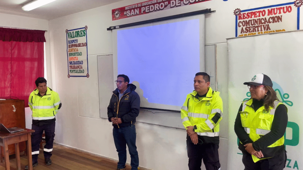 OCP | OCP fortalece la formación técnica del IESTP "San Pedro" de Coris con exitosa capacitación | Nota de Prensa