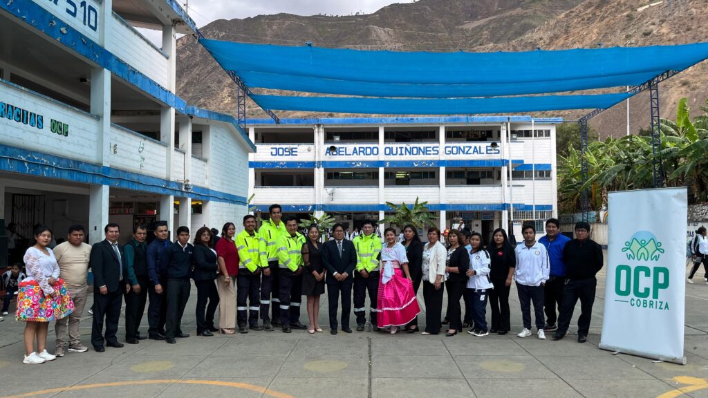 OCP | OCP impulsa mejora de infraestructura educativa en San Pedro de Coris | Noticia