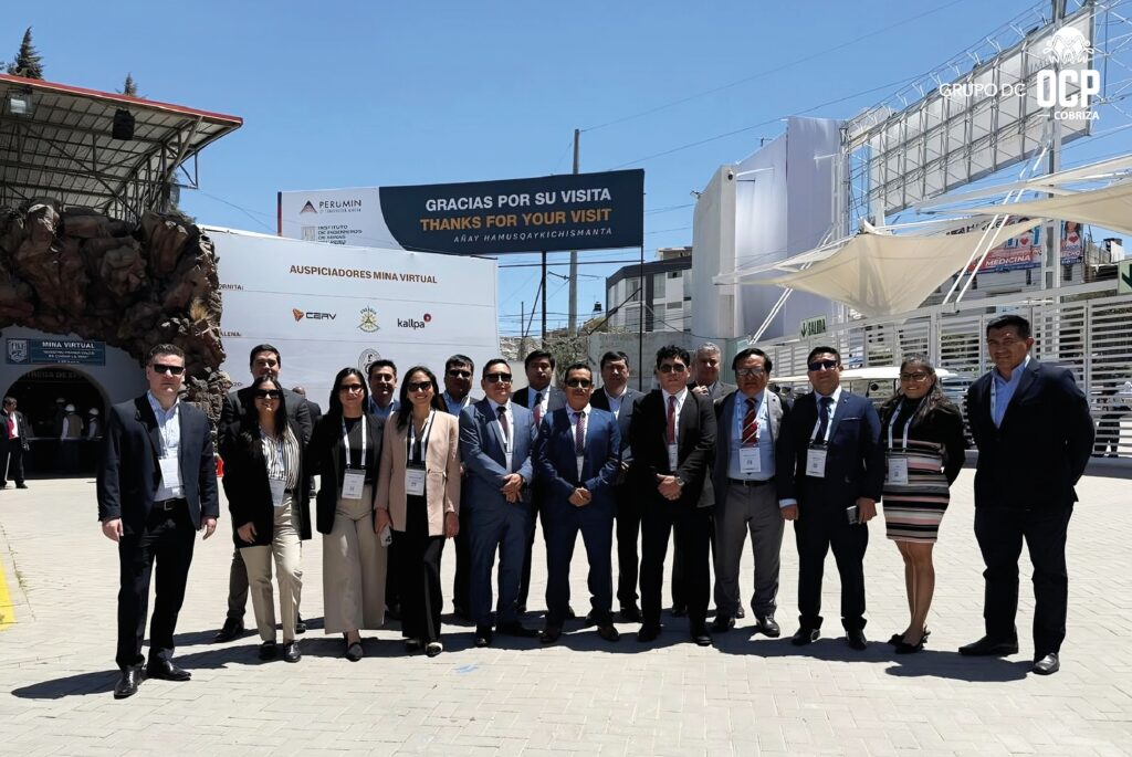 OCP | OCP, en representación de su Unidad Minera Cobriza, participó en la 37ª edición de la Convención Minera PERUMIN 2025, celebrada en Arequipa. | Noticia