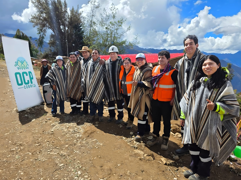 OCP | Comunidad Campesina de Coris: Cerca de 400 familias mejorarán su acceso a agua potable gracias a OCP. | Noticia